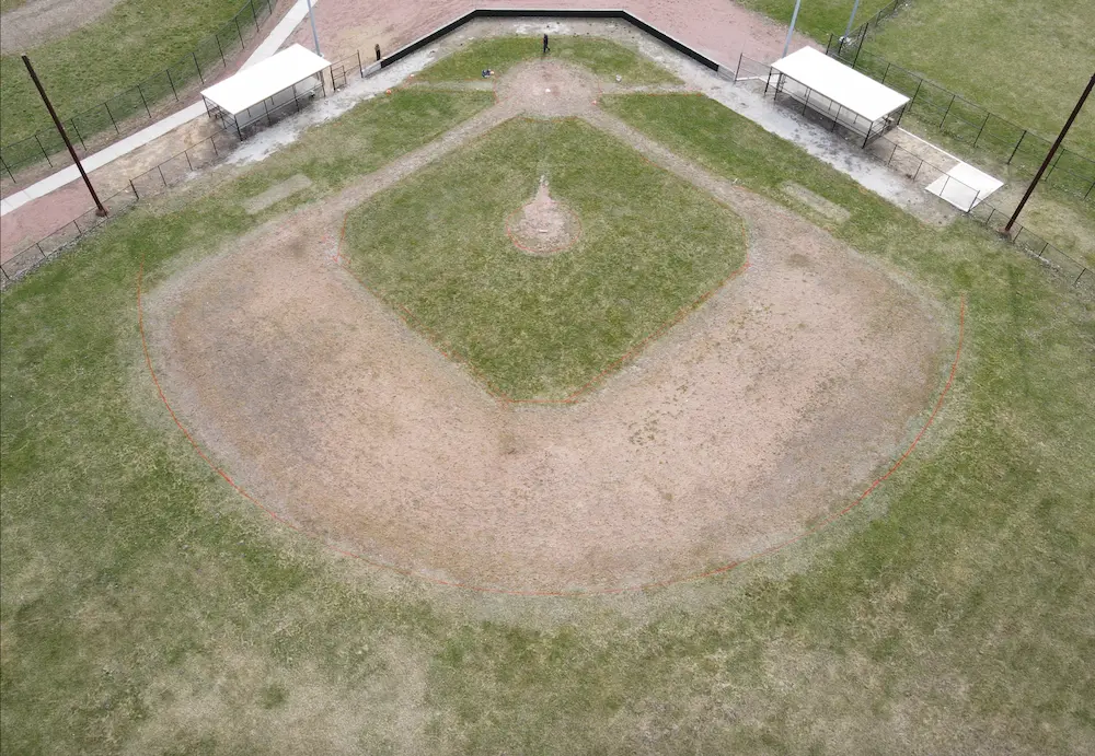 rz sports turf before