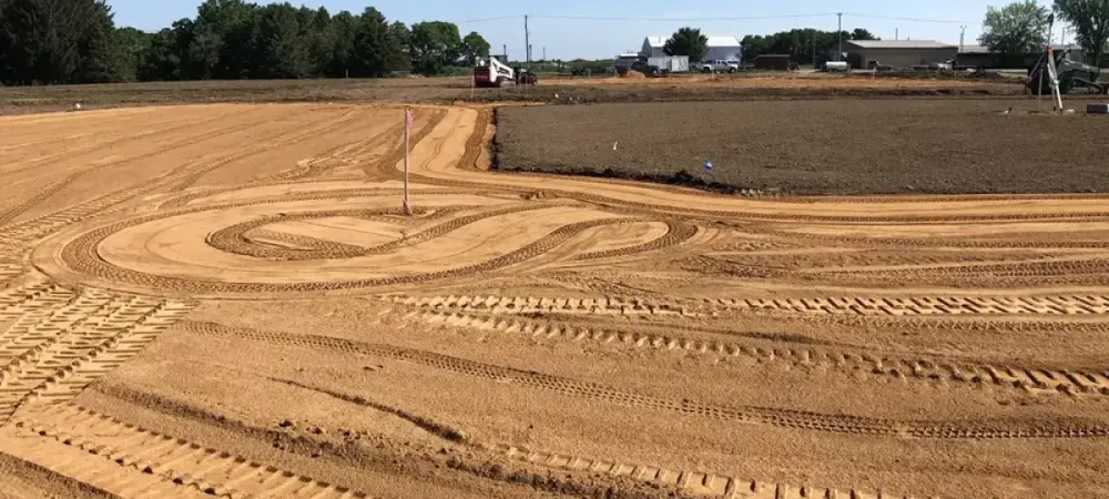 clay in field