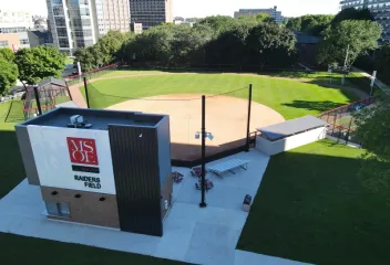 athletic field installation
