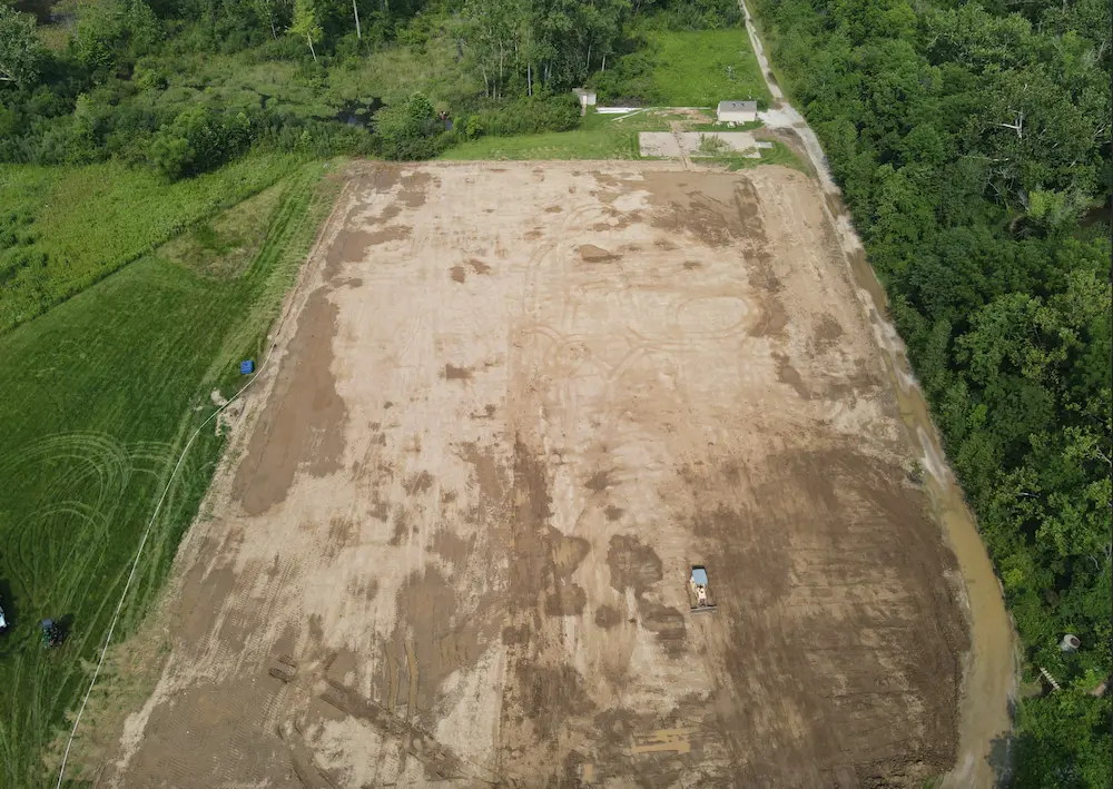 rz sports turf before