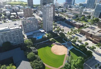 athletic field installation